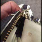 Kate Spade Dark Gray & White Zebra Purse Photo 6