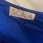 Scala Homecoming Prom Black Tie Event ROYAL BLUE BEADED SEQUINED BALL GOWN Sz 6 Photo 7