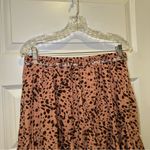 JODIFL  Pink-Orange Animal Print Ruffle Accent Skort size L Photo 3