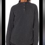 prAna ‎ FROZEN FALLS SWEATER WOMEN'S Charcoal Wool L Outdoors  Hiking $ 155 NWT Photo 1