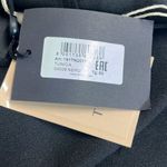 Twinset Milano Size 14 Knee Length Shift Dress Black Bell Sleeves Classic office Size L Photo 4