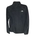 The North Face Womens Osito 2 Jacket Fuzzy Full Zip Pockets Black S Photo 1