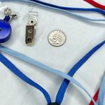 Lanyard Retractable ID Badge Holder Keychain Keyring Lot Photo 9