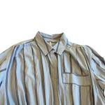 Free People  High Vibrations Button-Down Shirt Dress Mini Long Sleeve Size Medium Photo 2