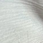 Solitaire  White Gauzy Flowy Embroidered Top Womens Medium Photo 14