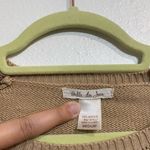 belle du jour  Leopard Print High Low Hem Sweater Sz M Photo 4