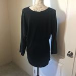 Avenue Black Sweater Tunic V Neck Quarter Sleeves 22/24 Size 24W Photo 4