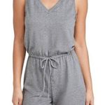 Madewell  MWL Breeze Drawstring Shorts Romper Heather Gray Women’s Size Small Photo 0