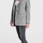 Rag and Bone ππ Ames Deconstructed Check Tweed Relaxed Fit Blazer Grey 4 NWT Photo 5