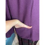 suit blazer swing skirt floral purple pink green Size 6 Photo 7