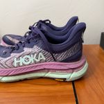 Hoka  Women's Mafate Speed 4 Trail Running Shoes Purple Night Sky Vibram Sole 8B Photo 1