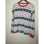 Disney Hanna Andersson Nightmare Before Christmas Medium Long Sleeve Cotton Top Red Photo 10