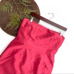 Kay Unger Womens Dress Red 100% Silk Strapless Lace Trim Cocktail Wedding 12 Photo 0