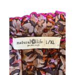 Natural Life Women L XL Boho Floral Print Midi Maxi Dress Embroidered Ruffle Photo 3