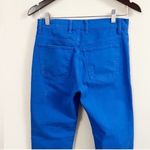 Sandro Paris Royal Blue Straight Leg Distressed Jeans Royal Blue Size 36 (4 US) Photo 4