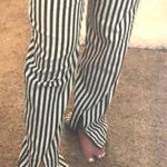 Honey Punch Blackamf White Stripped Pants  Photo 0