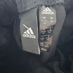 Adidas Sweatpant Women M Black White Fashion High-Waisted Woven Pant Athleisure Photo 5