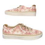 SPENCO EUC Pink Malibu Tie Dye Women's Slip On Sneakers Casual Size 8.5 B US White Photo 0