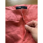 Torrid  Women Peach Pink Rolled Hem‎ Bermuda Shorts Size 20 Beach Preppy Vacation Photo 5