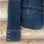 Tommy Hilfiger Vintage Tommy Jeans fitted peplum waist jean jacket size large Photo 4