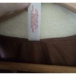 Natori Cruz‎  Embroidered Caftan Dress Bohemian Maxi Long Sleeve Brown Large Photo 4