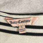 Juicy Couture Striped Black and White Women's Top Photo 2