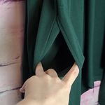 Athleta  PRANAYAMA RESTORE WRAP NIRVANA FABRIC OPEN CARDIGAN PINE FOREST GREEN SP Photo 8