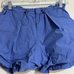 Free People Camp Out Nylon Shorts in Blue Fizz Size XS Photo 2