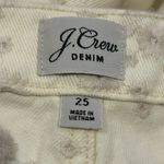 J.Crew Demi Boot Crop Jean Eyelet Embroidered High Rise Size 25 Feminine Preppy Photo 6