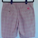 The North Face  vintage khaki with pink plaid Bermuda shorts. Size 12. VGUC Photo 2