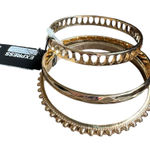 EXPRESS  Gold Bangle Trio Photo 0