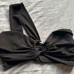 Nasty Gal Black Bustier Crop Top Photo 0