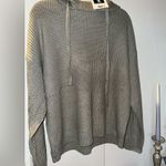 Very J NWT  Grey Hooded Sweater Photo 0