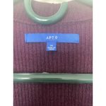 Apt. 9 ‎ Women's cardigan Medium plumeria ribbed cuffed bell sleeves long sleeve Photo 2