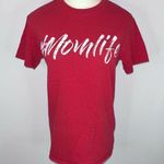 Delta  Red Graphic Tee Short Sleeve T-Shirt Small Mom #Momlife Photo 0