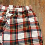 J.Crew Plaid Pajama Pants- Red, Green, Blue size small Photo 1
