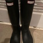 Hunter  rain boots matte black 9 Photo 0
