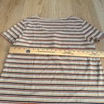 American Eagle American‎ Eagle Quarter Button Down Striped Short Sleeve Shirt size Large Photo 3
