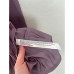 Free People  XS Lilac Purple Satin All My Love Shine Wrap Mini Dress Fairy Photo 5