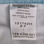 Lee Riders Capri Womens 8P Petite Cropped Mid Rise Cotton Blue 131742H Photo 3