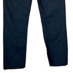 ZARA NWT  Women’s Jeans Womens Size 4 Black Hi Rise Straight Leg Dark Wash Denim Photo 4