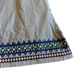 Vineyard Vines Blue White Stripe Shift Dress Sleeveless 100% Cotton Size 8 Women Photo 7