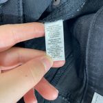 Loft Ann Taylor women's black stretch cuffed skinny fringe casual jeans denim 6 Photo 7