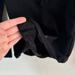 Majorelle  Black Long Sleeve V-Neck Bodysuit Size Small Photo 3