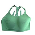 Lululemon  Energy Sports Bra High Support Size 36DD Green Strappy Sweat Wicking Photo 9