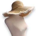 Vacation straw beach Hat Tan Photo 2