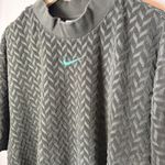 Nike Modern Everyday Sportswear Green Suit Womens 2X/1X Boxy Terry Cloth Track Photo 3