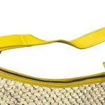 Anthropologie  Miss Albright Yellow Leather Bag Photo 5