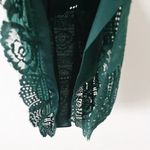 Saylor Rosemary Lace Mini Dress in Emerald Photo 3