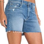 Mother The Dropout Short Size 25 Strangers with Candy 5" inseam Blue Photo 0